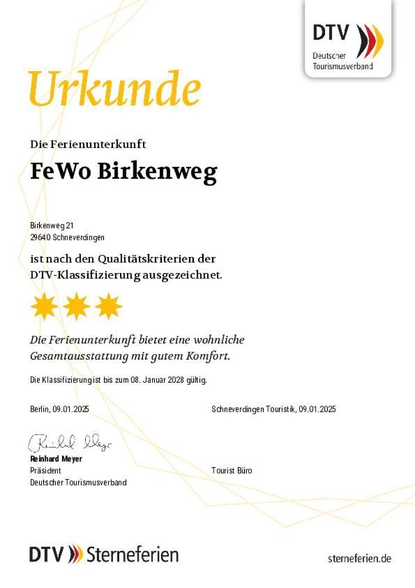 Birkenweg Apartment Schneverdingen